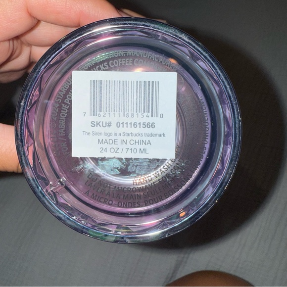 Starbucks Wicked Glinda Prism Iridescent Tumbler 2024 with Straw - Picture 10 of 14